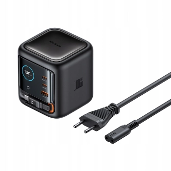 MCDODO SZYBKA ŁADOWARKA Z WBUDOWANYM KABLEM ZASILACZ 4X USB-C USB-A 100W