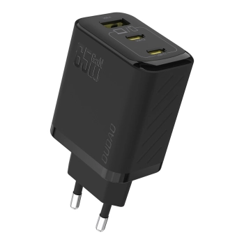 Ładowarka sieciowa Dudao A29C 65W GaN + kabel USB-C - czarna