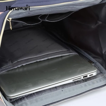 Plecak damski z kieszonkami miejski z USB pojemny mieści a4 na laptopa