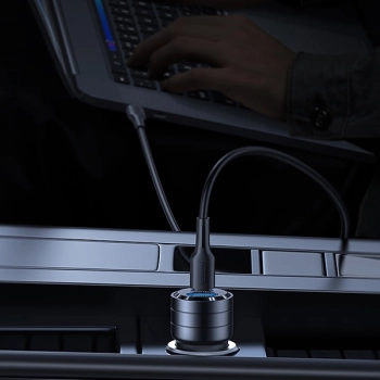 USAMS Ład. sam. C36 USB+USB-C 95WFast Charge fioletowy/purple CC176CC02 (US-CC176)