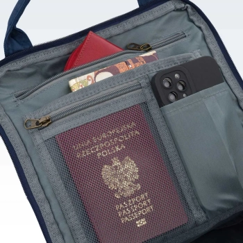 Plecak damski PETERSON miejski do pracy szkoły pojemny na laptopa podróżny