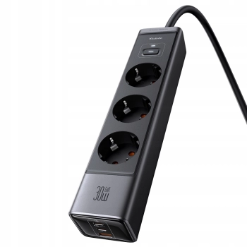 MCDODO ŁADOWARKA SIECIOWA LISTWA ZASILAJĄCA GAN TYP C 6X USB-C USB AC 1,5M