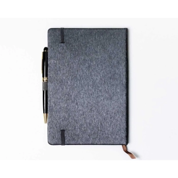 Notes organizer notatnik planer Peterson w linie elegancki z gumką A5