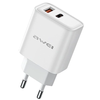 AWEI ład. siec. PD81-EU 22.5W GaNbiała/white