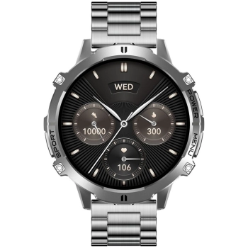 Smartwatch Gravity Grafitowy Pasek + Bransoleta GT42-4