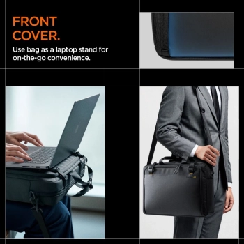 Torba Spigen KD300 na laptopa - czarna