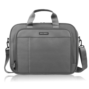 Torba na laptopa materiałowa unisex lekka do ręki na ramię