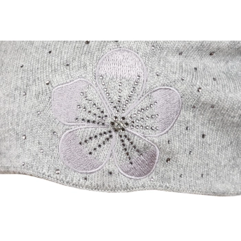 Czapka szara elegancka unisex do codziennego noszenia zapach