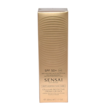 Sensai Silky Bronze Cellular Protective Cream For Face SPF 50+ 50ml