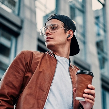 MCDODO SŁUCHAWKI BEZPRZEWODOWE DOUSZNE BLUETOOTH V5.3 Z MIKROFONEM ETUI ANC