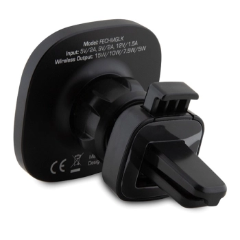 Ferrari uchwyt indukcyjny 15W FECHMGLK do kratki czarny/black MagSafe