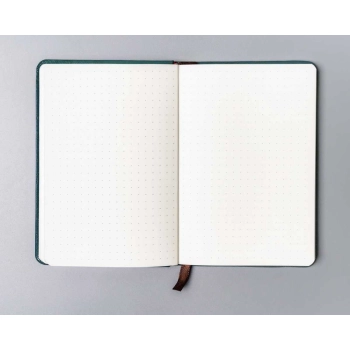 Notes notatnik planer A6 mały Peterson journal twarda oprawa w kropki