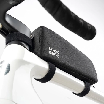 Torba rowerowa Rockbros na ramę na rurę górną 0,9l - czarna