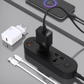 Ładowarka Dudao A27S 25W GaN USB-A - czarna