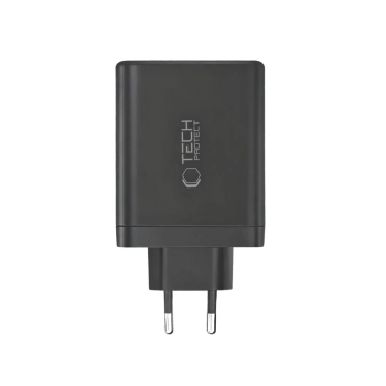 TECH-PROTECT NC140W-GAN 4-PORT NETWORK CHARGER PD 140W / QC3.0 BLACK