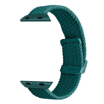 Pasek nylonowy Puro Loop do Apple Watch 38 / 40 / 41 mm - ciemnozielony