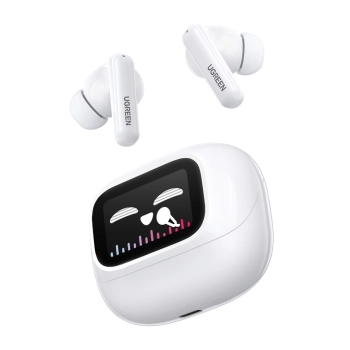 Słuchawki dokanałowe TWS UGREEN EchoBuds HiTune T6 Magic (białe)