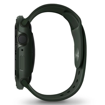 UNIQ etui Valencia Apple Watch Series4/5/6/7/8/9/SE/SE2 45/44mm. zielony/green