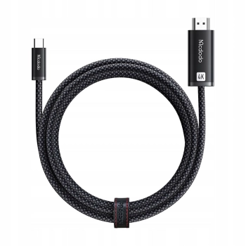 MCDODO KABEL USB-C HDMI PRZEJŚCIÓWKA ADAPTER HUB USB TYP C DO HDMI 4K 2M