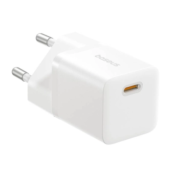 Ładowarka Baseus GaN5 mini 1C, 25W (biały)