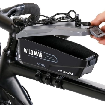 WILDMAN Etui/uchwyt na rower FK6sakwa na ramę szaro-czarna/grey-black