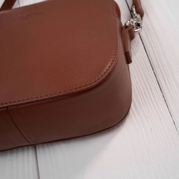 Torebka damska skórzana crossbody Paolo Peruzzi na ramię