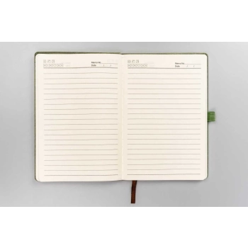 Notatnik notes planer zeszyt A5 Peterson organizer planner w linie z gumką