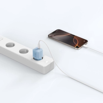 Ładowarka sieciowa Tech-Protect NCM25 USB-C PD 25W - niebieska