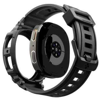 Pasek Spigen Rugged Armor Pro na Samsung Galaxy Watch 8 44 mm - czarny mat