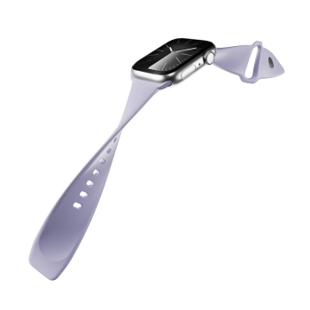Pasek Puro Icon na Apple Watch 38/40/41/42mm - fioletowy