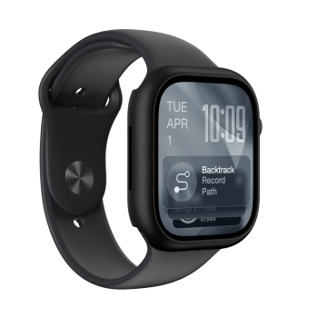 Etui ochronne AMAZINGTHING Minimal na Apple Watch Series 11 46mm - czarne