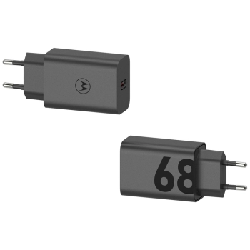 Ładowarka sieciowa Motorola TurboPower   68W USB-C z kablem USB-C do USB-C 1m czarny