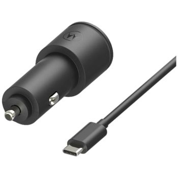 Ładowarka samochodowa Motorola           TurboPower 45W Dual USB-A/USB-C z kablem USB-C 1m czarny