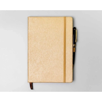 Notes notatnik planer organizer z gumką elegancki w linie B5 Peterson