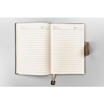Notes dziennik notatnik planer z zapięciem w linię do biura Peterson