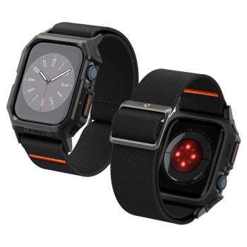 SPIGEN LITE FIT PRO APPLE WATCH 4 / 5 / 6 / 7 / 8 / 9 / SE (44 / 45 MM) MATTE BLACK