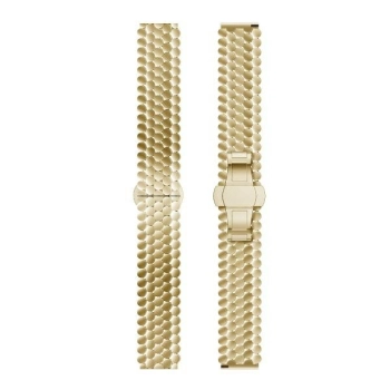 Beline pasek Watch 20mm Metal Honeycombzłoty /gold box