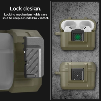 SPIGEN LOCK FIT AIRPODS PRO 1 / 2 VINTAGE KHAKI