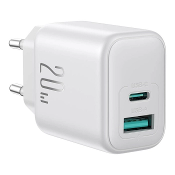 Ładowarka sieciowa Joyroom JR-TCF21 Dual-Port (A+C) (biały)