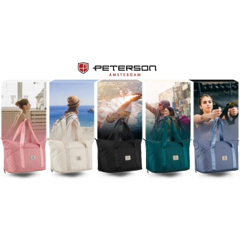 Torba na trening Peterson sportowa fitness podróżna treningowa na ramię