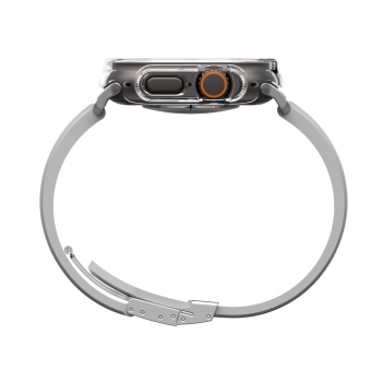 Etui ochronne AMAZINGTHING Minimal na Apple Watch UItra 3 49 mm - przezroczyste