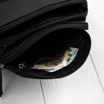 Mała skórzana torebka damska crossbody na ramię letnia Paolo