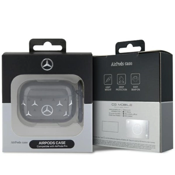 Mercedes MEAP8DPMGS AirPods Pro cover czarny/black Large Star Pattern