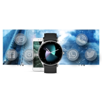 Smartwatch Gravity do codziennego noszenia i monitorowania