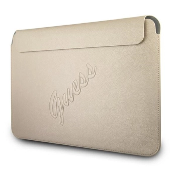 Guess Sleeve GUCS13PUSASLG 13 złoty/gold Saffiano Script