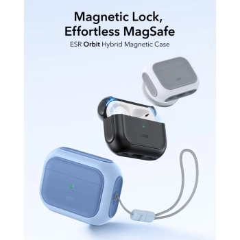 ESR ORBIT HALOLOCK MAGSAFE APPLE AIRPODS PRO 3 POWDER BLUE