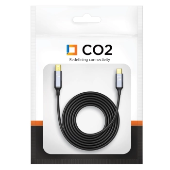 CO2 KABEL USB-C MINI DISPLAY PORT PRZEJŚCIÓWKA ADAPTER USB TYP C DP 8K 60HZ 2M