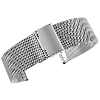 Bransoleta - Siatka Mesh Silver IPS 22 mm gr 2,0 mm