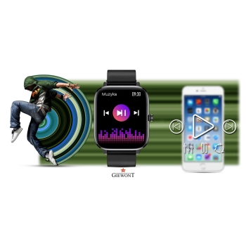 Smartwatch Giewont elegancki zegarek do codziennego noszenia
