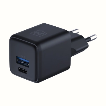 Accessories - 3mk Hyper GaN Charger 20W QC4+ PD PPS USB 1A1C Black EU